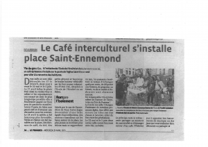 article : Le Café interculturel s'installe place Saint-Ennemond