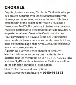 article : Chorale