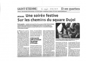 article : Une soirée festive sur les chemins du square Dujol